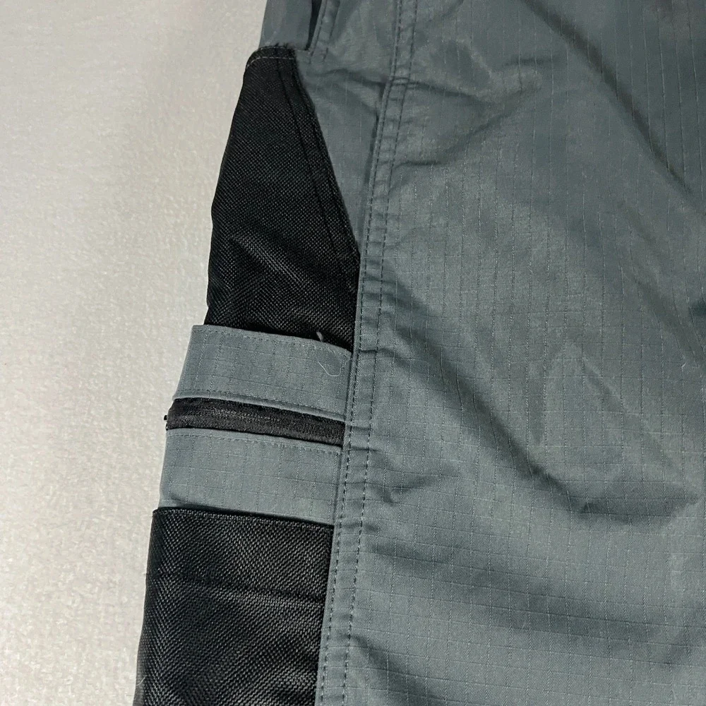 Tactical Series Cargo Pants Mens XL Grey Ripstop Multi-Pocket Outdoor Workwear